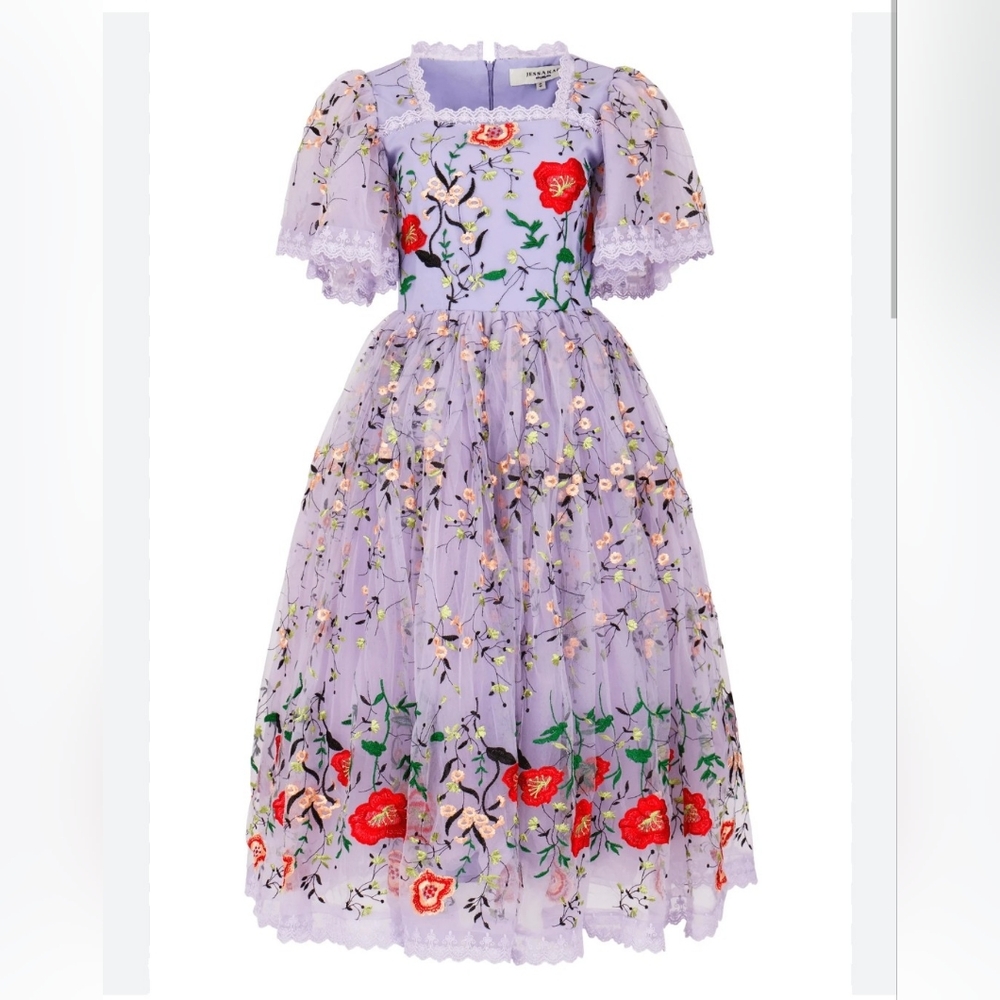 Jessakae Lavendar Darla Dress New With Tags Size L